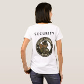 SECRET SQUIRREL ARMY (SECURITY) T-Shirt (Schwarz voll)