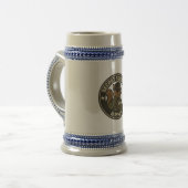 Secret Squirrel Army Stein Bierglas (Vorderseite Links)