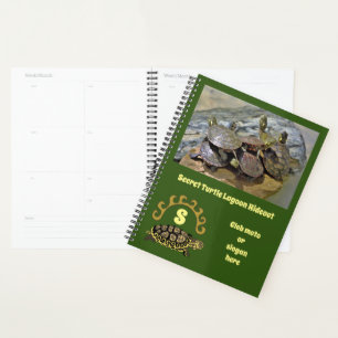 Secret Turtle Lagoon Hideout Foto Motto Planer