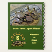 Secret Turtle Lagoon Hideout Foto Motto Planer (Rückseite)