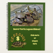 Secret Turtle Lagoon Hideout Foto Motto Planer (Vorderseite)