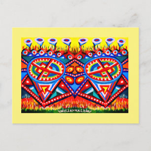 Secret Untergrund Art Postkarte