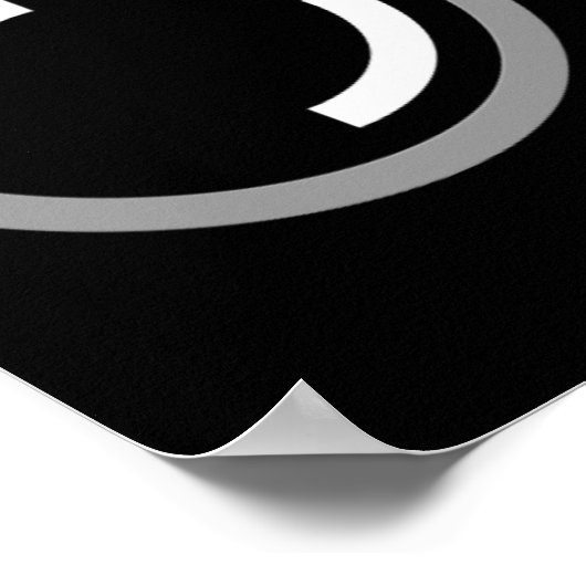 Secret Video Recording Funny Cameraman Halloween C Poster (Ecke)