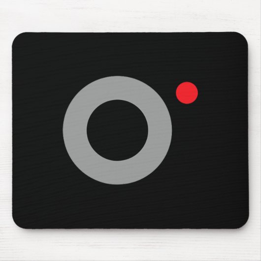 Secret Video Recording Funny Secret Agent Hallowee Mousepad (Vorne)