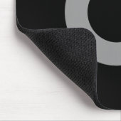 Secret Video Recording Funny Secret Agent Hallowee Mousepad (Ecke)