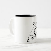 Secret Wine Funny Mug Zweifarbige Tasse (Vorderseite Links)