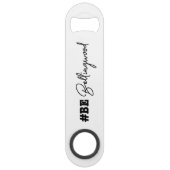 Secret Woods Bottle Opener Speed Flaschenöffner (Rückseite)