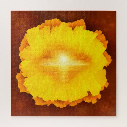 "Secret World" surrealistische Sonnenuntergangsins Puzzle (Vertikal)