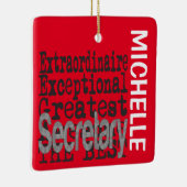 Secretary Außerordentliche CUSTOM Keramikornament (Rechts)