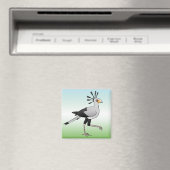 Secretary Bird Magnet (In Situ (Geschirrspüler))