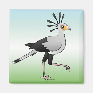 Secretary Bird Magnet