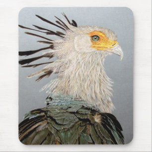 Secretary Bird Mousepad