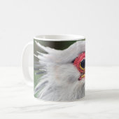 Secretary Bird of South Africa Foto Kaffeetasse (Vorderseite Links)