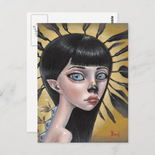 Secretary Bird Postkarte (Vorne/Hinten)