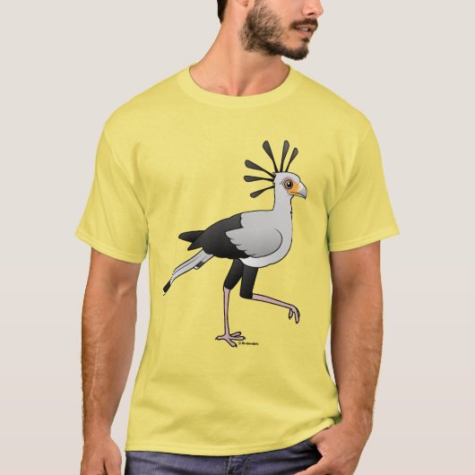 Secretary Bird T-Shirt (Vorderseite)