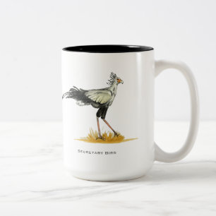 Secretary Bird Two-Tone Coffee Tasse