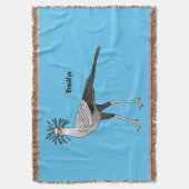Secretary Cartoon Illustration Decke (Vorderseite Vertikal)