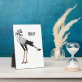 Secretary Cartoon Illustration Fotoplatte (Seite)