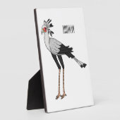 Secretary Cartoon Illustration Fotoplatte (Seite)
