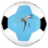 Secretary Cartoon Illustration Fußball (Gedreht)