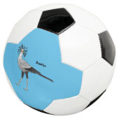 Secretary Cartoon Illustration Fußball (Dreiviertel)