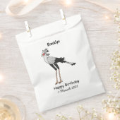 Secretary Cartoon Illustration Geschenktütchen (Ausgeschnitten)