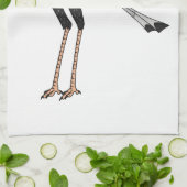 Secretary Cartoon Illustration Geschirrtuch (Gefaltet)