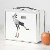 Secretary Cartoon Illustration Metall Brotdose (Beispiel)