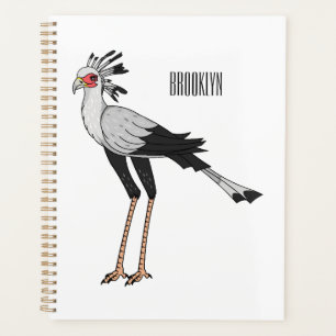 Secretary Cartoon Illustration Planer