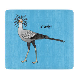 Secretary Cartoon Illustration Schneidebrett