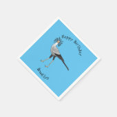 Secretary Cartoon Illustration Serviette (Ecke)