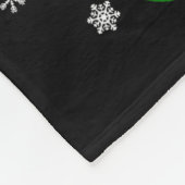 Secretary Elf Funny Christmas Family Matching Fleecedecke (Ecke)
