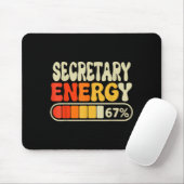 Secretary Energy 67 Percent Funny Job Title Humor Mousepad (Mit Mouse)