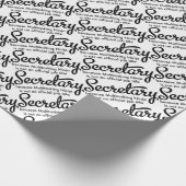 Secretary Geschenkpapier (Ecke)