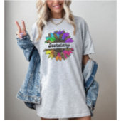 Secretary Profession Rainbow Sunflower T-Shirt