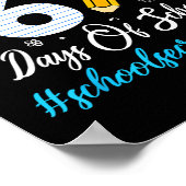 Secretary Survived 67 Days Of School Humor Design  Poster (Ecke)