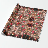 Secrete Santa Wrap Wrapping Paper 9a Geschenkpapier (Ungerollt)