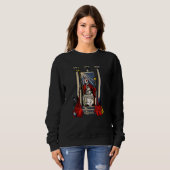 Secula Seculorum Hardcore to Hell Creepy Sweatshirt (Vorne ganz)
