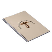 Secular Franciscan Notebook Notizblock (Rechte Seite)