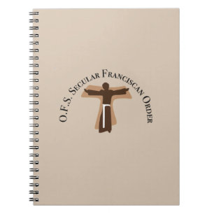 Secular Franciscan Notebook Notizblock