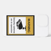 Security Camera iPhone Hülle (Rückseite (Horizontal))