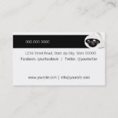 Security company visitenkarte (Rückseite)