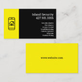Security Company Visitenkarte (Vorne/Hinten)