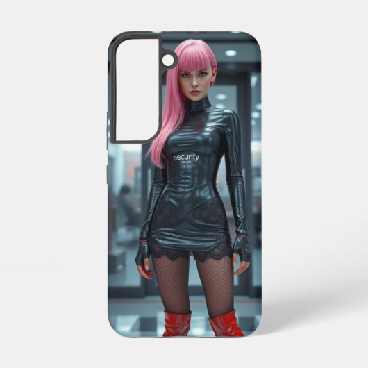 Security Droid ALISA Samsung Galaxy Hülle (Rückseite)