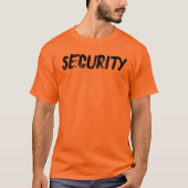 SECURITY (front AND back) T-shirt (Vorderseite)