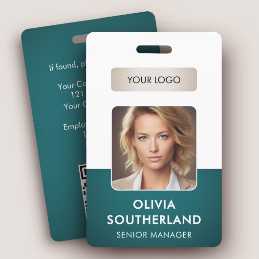 Security ID Employee Foto QR Code Conference Ausweis