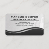 Security Lock Logo | AI Data Visitenkarte (Rückseite)