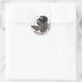 Security Seal Round Sticker (Tasche)