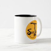 Sed Talk Merke Zweifarbige Tasse (VorderseiteRechts)