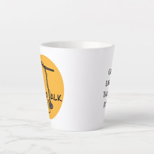 Sed Talk Tagline Tasse (Vorderseite)